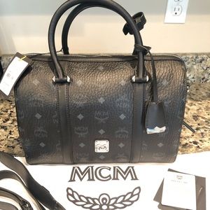 New Authentic MCM Essential Boston Bag
